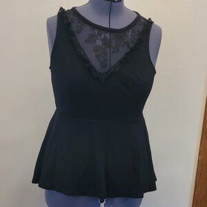 Torrid Bengaline Lace Top OX